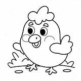 Happy Chicken Nugget With Faces Coloring Page  Pagescom sketch template