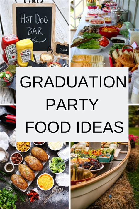 32 BEST GRADUATION PARTY FOOD IDEAS TO FEED A CROWD - Living Well Planning Well | Graduation ...