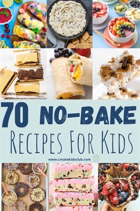 70 No-Bake Recipes For Kids | No Cook Recipes for Kids