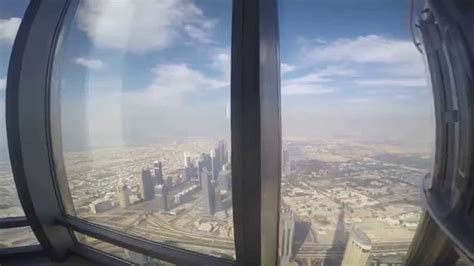 Burj Khalifa elevator - YouTube