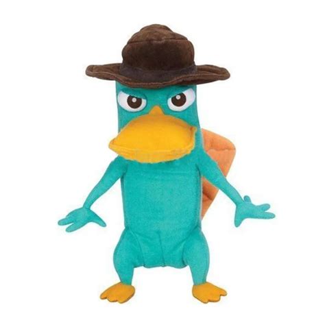 Phineas and Ferb Transforming Perry Plush Toys Two Uses 22cm Stuffed ...