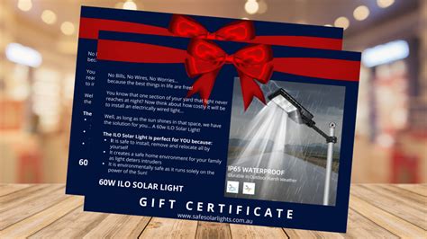 Gift Cards – Safe Solar Lights