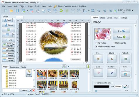 Set up a new calendar with personalized calendar software