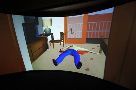 Crime Scene Reconstruction Photograph by Louise Murray/science Photo ...