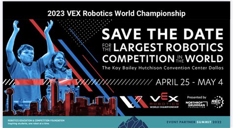 Worlds 2023 Dates - VRC > Spin Up (22/23) - VEX Forum