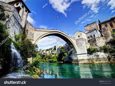 Stari Most Reconstruction 16th-century Ottoman Bridge Stock Photo 356577431 | Shutterstock