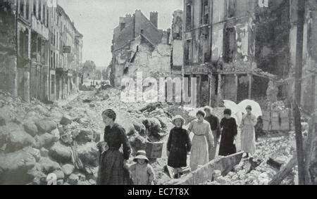 World War 1: Battle of Chateau-Thierry. The U.S. Artillery supported Stock Photo: 170542909 - Alamy