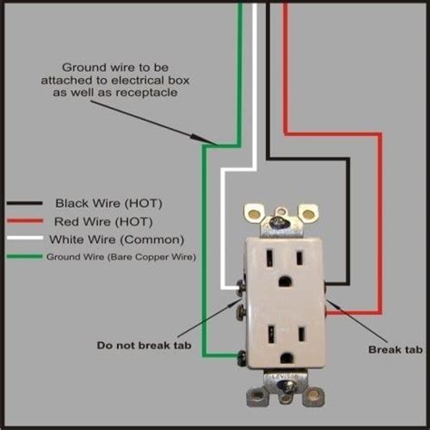 Wiring Black White Red