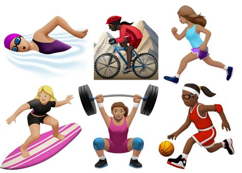 Apple adds Female Athlete Emojis into iOS 10 | Pinoy Fitness