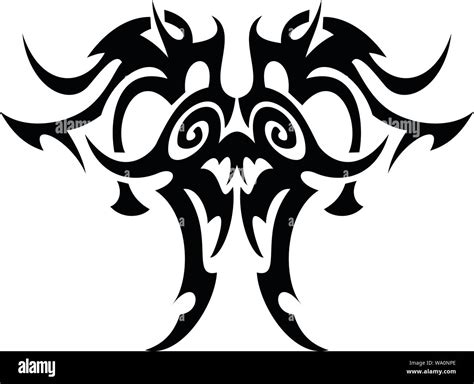 tribal tattoo vector design Stock Vector Image & Art - Alamy