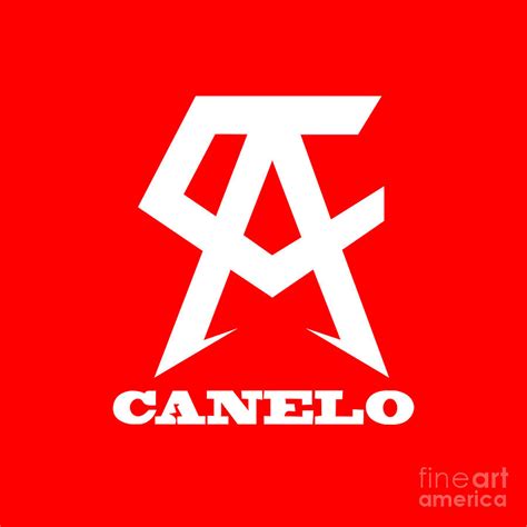 Canelo Alvarez Logo Drawing by Vivi Kuswandari | Fine Art America