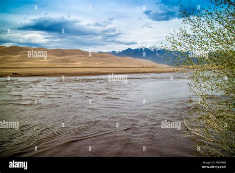 Medano Creek in Great Sand Dunes National Park and Preserve, Colorado ...