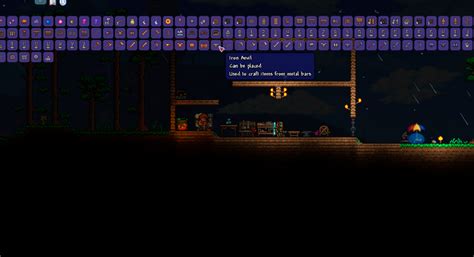 How To Make an Anvil in Terraria - Scalacube