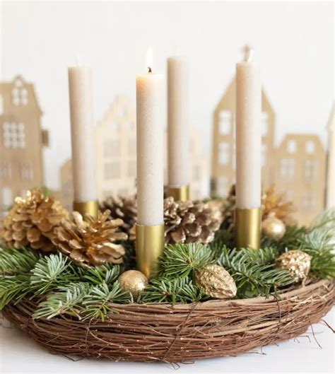 6 Modern DIY Advent Wreath Ideas for Christmas 2023