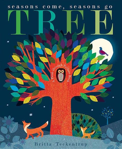 'Tree' - Britta Teckentrup, 2015 | Picture book, Children's picture books, Childrens books