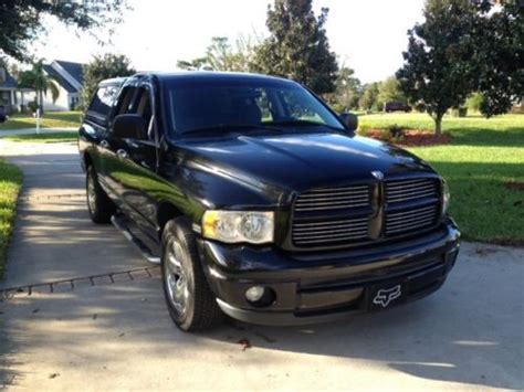 Sell used 2003 Dodge Ram 1500 SLT Hemi Crew cab 4 door Black in Saint ...