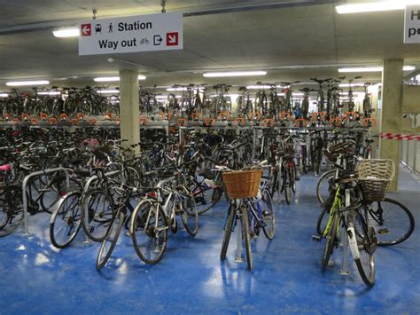 New cycle parking by Cambridge Station © Hugh Venables :: Geograph Britain and Ireland