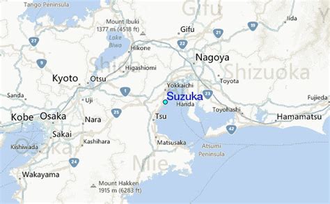 Suzuka Tide Station Location Guide