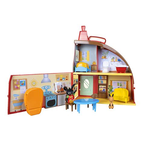 Buy Bing Playhouse Figure Set. Comes with Bing Bunny & Flop Figures & Foldaway House, From ...