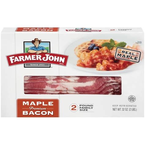 Farmer John Maple Bacon (16 oz) - Instacart