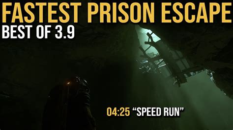 Fastest Prison Escape Tutorial | 4 Minutes 25 Seconds - YouTube