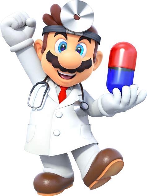 Dr. Mario World character art