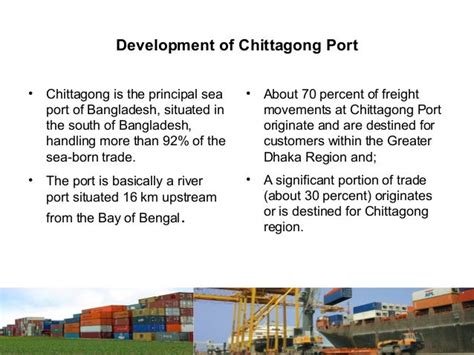 Maritime Development in Bangladesh : Ports and Terminals