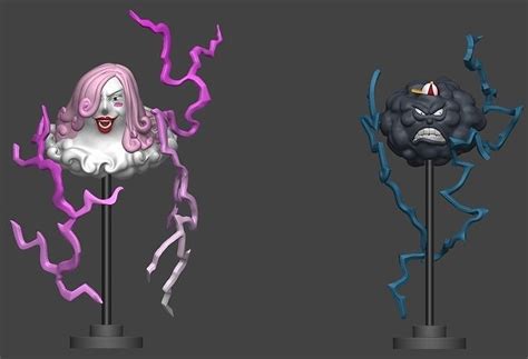 Zeus and Hera Figures - Big Mom - Charlotte Linlin One Piece 3D model ...