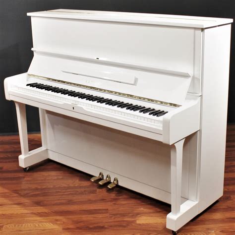 Yamaha U1 48'' Studio Upright Piano Polished White | eBay