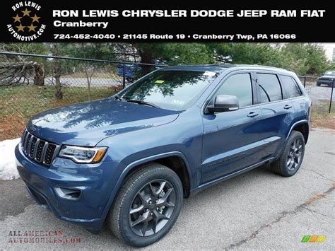 2021 Jeep Grand Cherokee Limited 4x4 in Slate Blue Pearl - 535831 | All ...