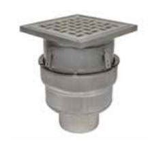 BFD-234 - Blucher On-Grade Adjustable Floor Drain by Stainless Drain Supply