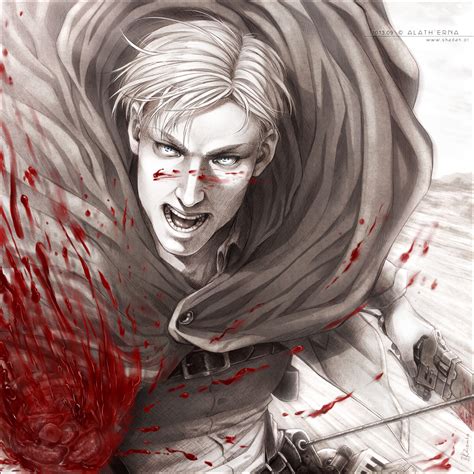 SNK--Forward - Erwin Smith Fan Art (36930619) - Fanpop