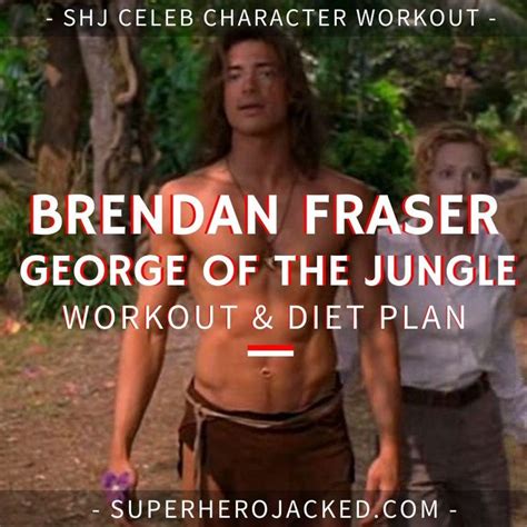 Brandan Fraser Workout and Diet Plan: Train like George of the Jungle! | George of the jungle ...