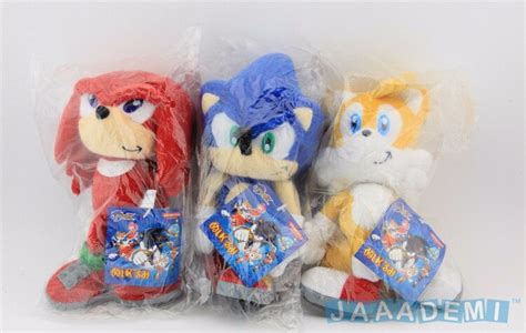 3pcs/set Sonic Boom Plush 22CM Super Sonic Plush Toys Cartoon TV Sonic ...