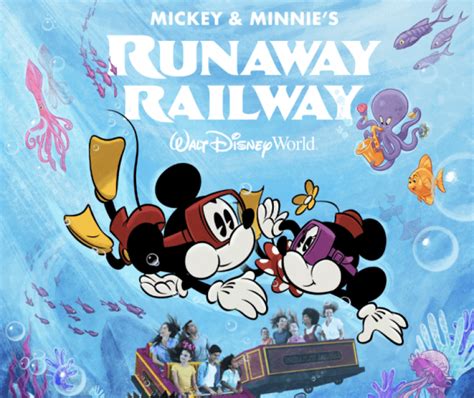 Poster Revealed for Mickey and Minnie's Runaway Railway