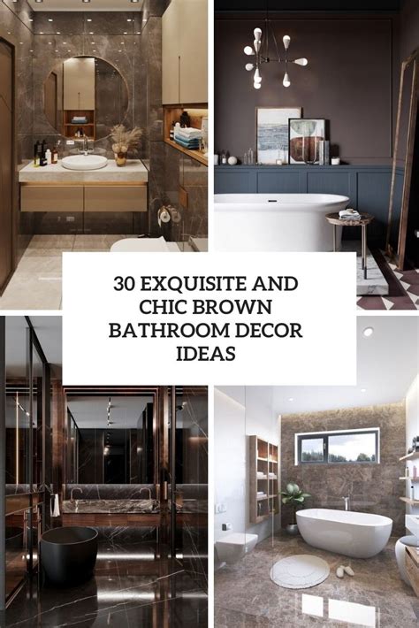 Brown Bathroom Ideas - Home Design Ideas