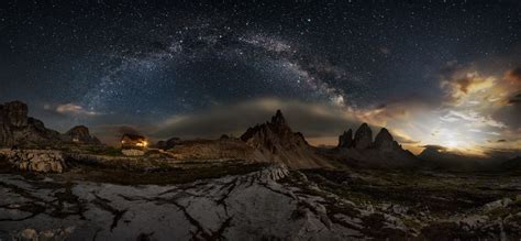 Milky way above Dolomites in Italy | Smithsonian Photo Contest | Smithsonian Magazine