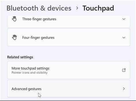 How to Customize Touchpad Gestures on Windows 11