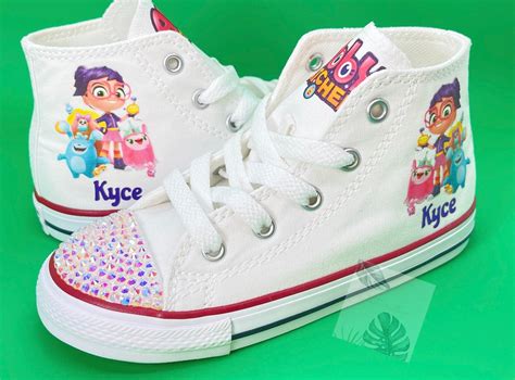 Abby Hatcher Converse Shoes Abby Hatcher Custom Shoes Abby - Etsy