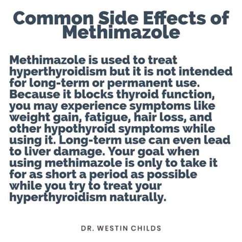 Methimazole Side Effects You Should Know