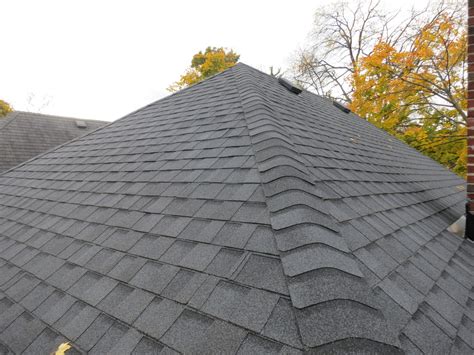 Asphalt Shingles Certainteed Landmark Moire Black Roof Installation ...