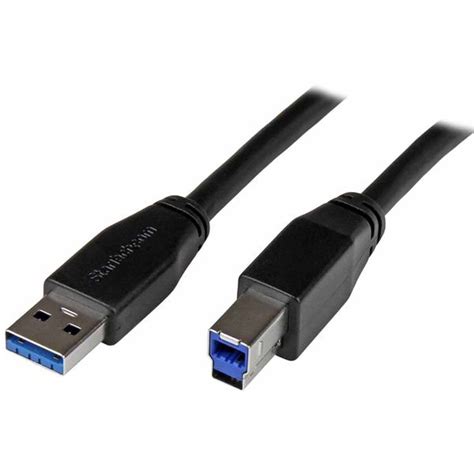 StarTech.com 15' Active USB 3.0 USB Type A to USB Type B Cable - Walmart.com