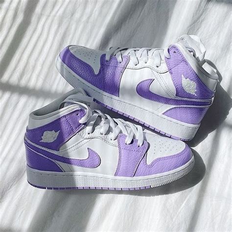 JORDAN 1 VIOLET | Jordan shoes girls, Cute nike shoes, Swag shoes