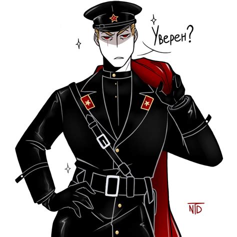 ArtStation - Countryhumans. Humanization of USSR and Third Reich