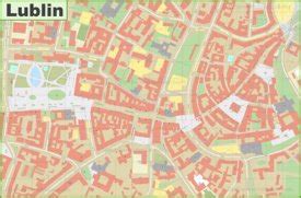 Lublin Maps | Poland | Maps of Lublin