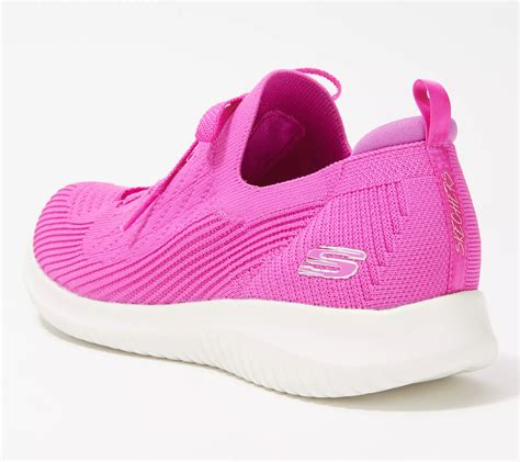 Skechers Ultra Flex Washable Knit Slip-On Sneaker Pop Sensation - QVC.com