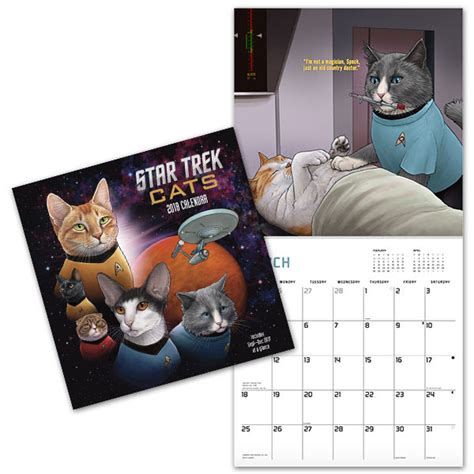 The Trek Collective: Star Trek Cats calendar!