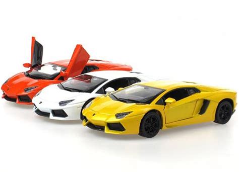 Red /Yellow /White 1:32 Scale Diecast Lamborghini Aventador Toy ...