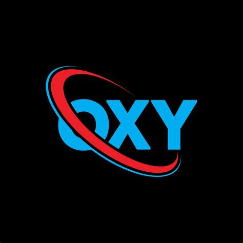 OXY logo. OXY letter. OXY letter logo design. Initials OXY logo linked ...