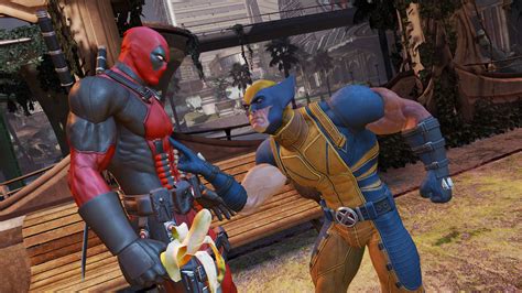 Deadpool punches Mister Sinister in the crotch in his gameplay launch ...